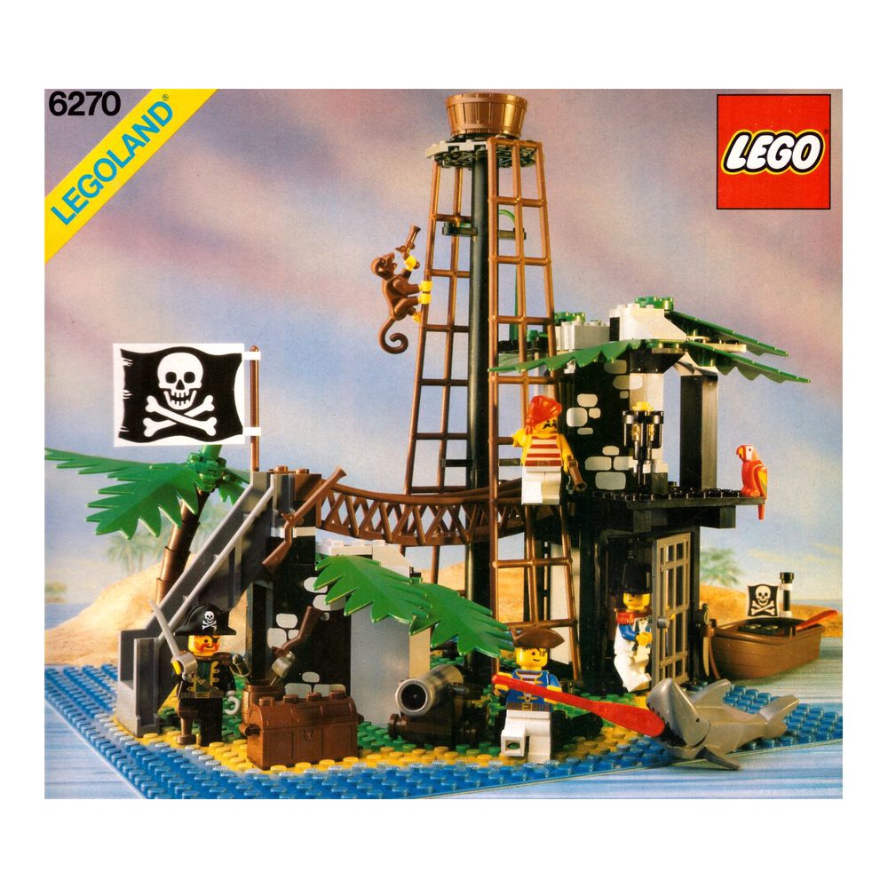 【樂高資本】LEGO 6270 Forbidden Island 樂高 經典絕版  海盜系列 無盒無說明書 P30