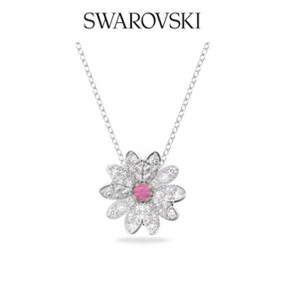 SWAROVSKI 施華洛世奇 Eternal Flower 鏈墜, 花朵, 粉紅色, 多種金屬潤飾