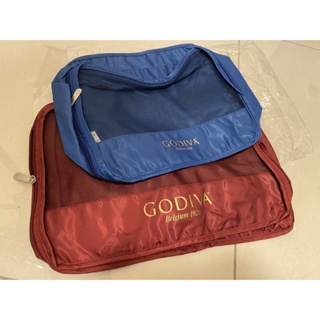 Godiva 雙色行李收納袋/ 旅行整理 /GODIVA