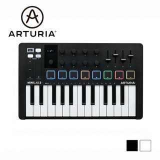 Arturia MiniLab 3 25鍵 MIDI鍵盤 黑/白款【敦煌樂器】