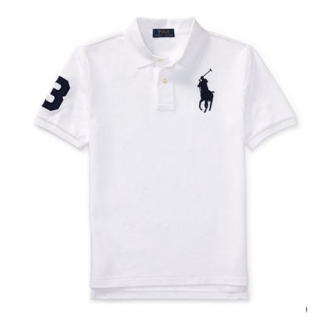 Polo Ralph Lauren 大馬 短袖 POLO衫 青年款 現貨 白色 美國姐妹屋