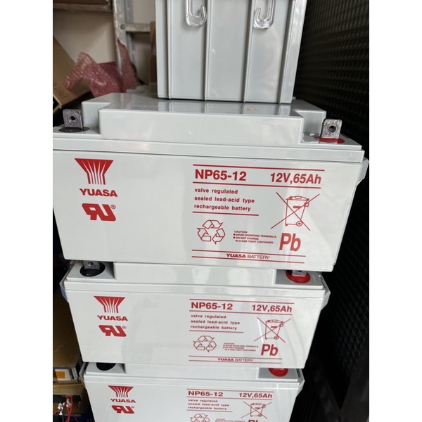 湯淺NP65-12 12v 65Ah 深循環電池 YUASA 太陽能儲電 露營電池 船用電池 不斷電系統 湯淺深循環