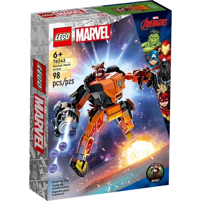 LEGO 76243 Rocket Mech Armor 漫威英雄 &lt;樂高林老師&gt;