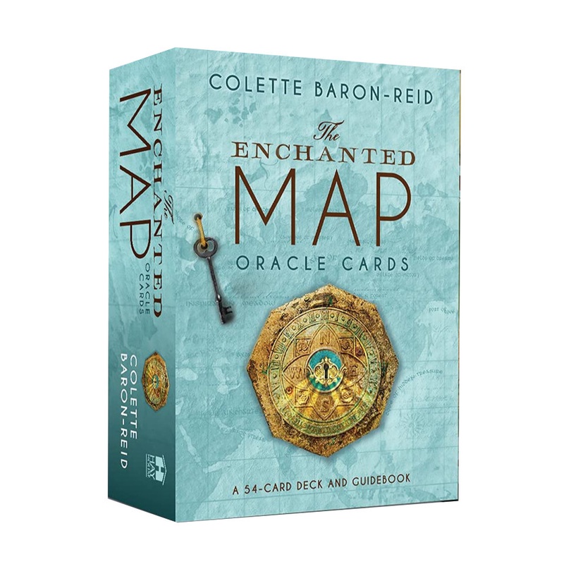 奇幻旅程神諭卡,贈中文翻譯｜The Enchanted Map Oracle Cards看見繁榮的生命力【左西購物網】
