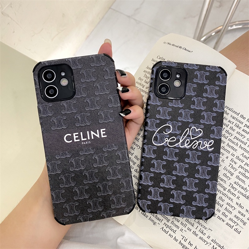 Celine 手機殼兼容 iphone 14 13 11 12 Pro MAX 7 8 Plus SE2 X XR XS