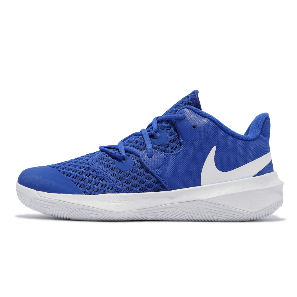 Nike 排球鞋 Zoom Hyperspeed Court 氣墊 藍 白 男鞋 運動鞋【ACS】 CI2964-410