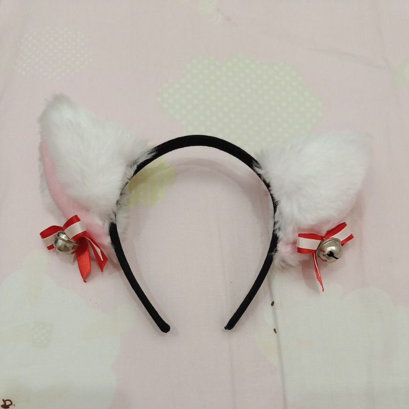 貓耳髮箍/鈴鐺/獸耳/二手髮箍