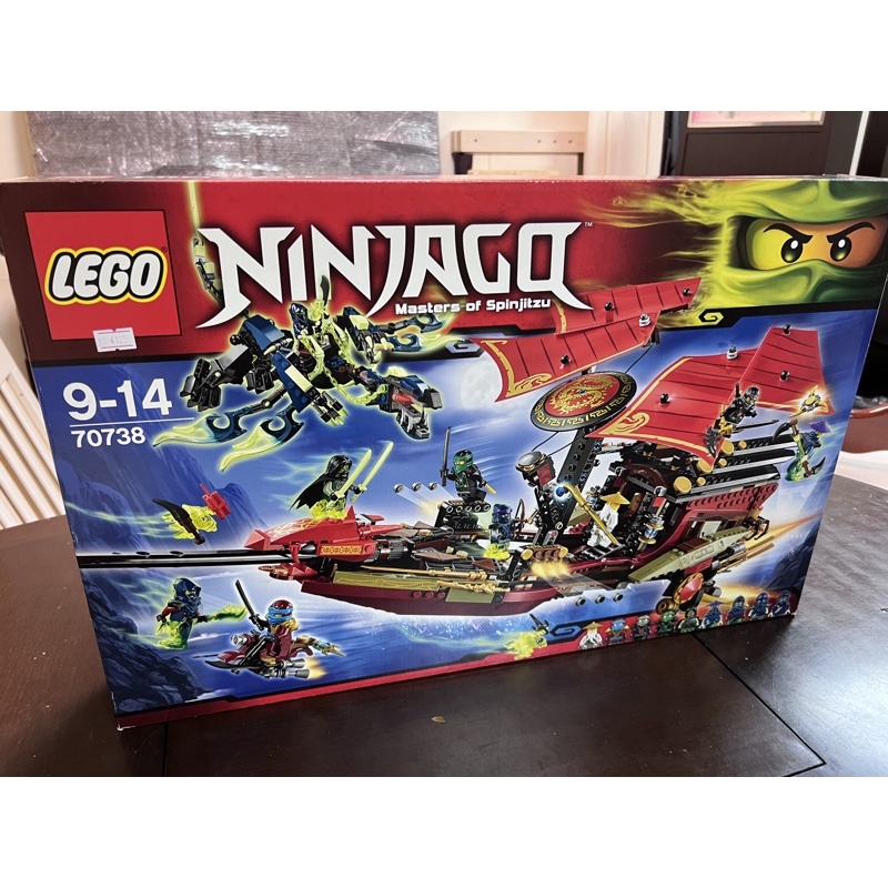 全新 絕版「Lego 樂高」70738 ninjago 忍者 海盜船