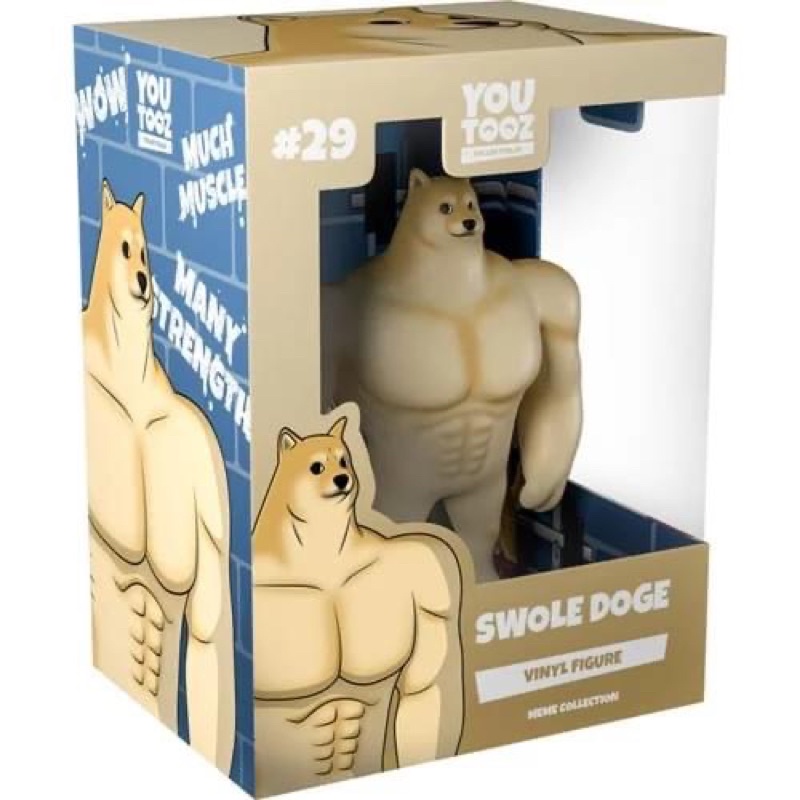 Youtooz Swole Doge 肌肉柴犬 廢柴 迷因梗圖 迷因 肌肉柴 柴犬