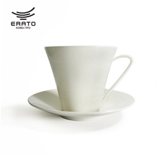 【韓國ERATO】 漢斯條紋 喇叭杯盤組-大 200ml 喇叭杯 咖啡杯盤 咖啡杯 花茶杯盤 花茶杯