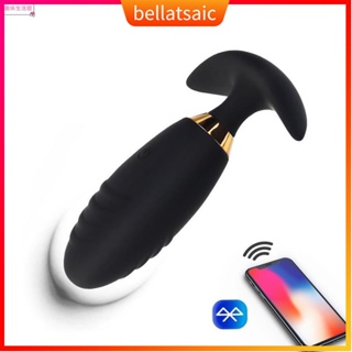 Remote Control Anal Vibrator Bluetooth APP Butt Plug Men Pro