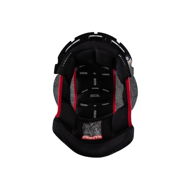 【SOL Helmets】SF-6安全帽頭頂內襯｜ SOL安全帽官方商城