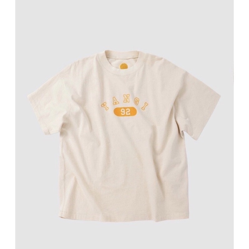 The 92 YANGI Logo Washed Tee 楊艾倫