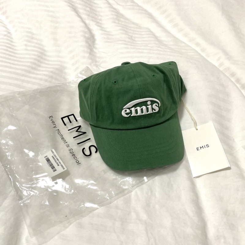 全新EMIS 韓國老帽 韓國潮牌 帽子 老帽 棒球棒 EMIS 經典款 綠色 韓國潮牌