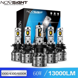 Novsight N61T 9005 9006 H4 H11 H7汽車LED大燈3000K/4500K/6500K3色燈