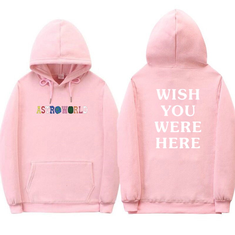 Jsyc 最新時尚原宿風格 WISH YOU WERE HERE 2020 字母時尚男士連帽衫感恩節 GS #6