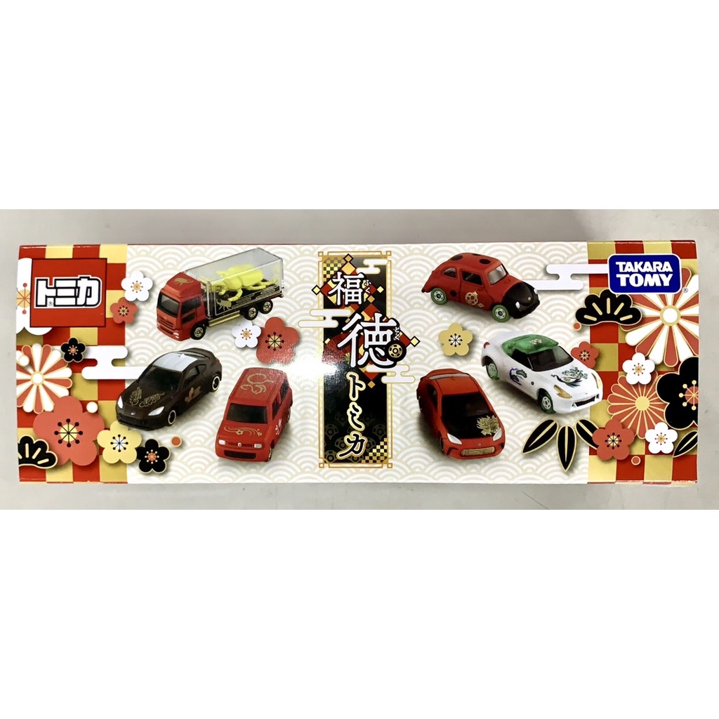 Tomica 多美小汽車 2023新春禮盒 兔年抽抽樂 多美福德 中盒6入