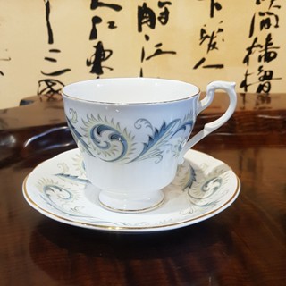 英國Royal Standard Garland螺旋花環骨瓷杯組 骨瓷茶具 骨瓷杯 午茶組 咖啡杯碟 骨瓷套裝 咖啡杯