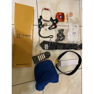 軍用品 （領帶 藍帽子 肩飾 耳塞 領帶夾）