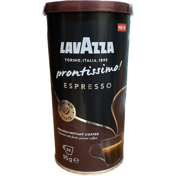 LAVAZZA espresso (380元/1罐) 知名咖啡品牌 稀有的義式濃縮口味 香醇濃厚即溶咖啡粉(95g)