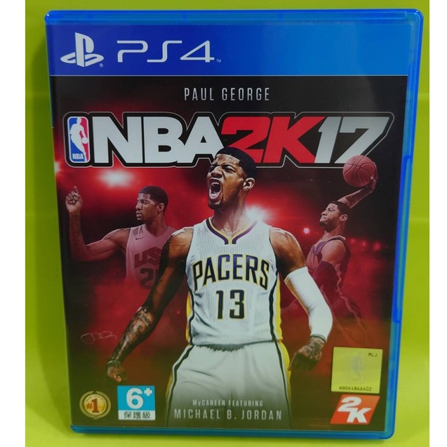 PS4~NBA 2K17~中英文介面[運動遊戲]中古良品