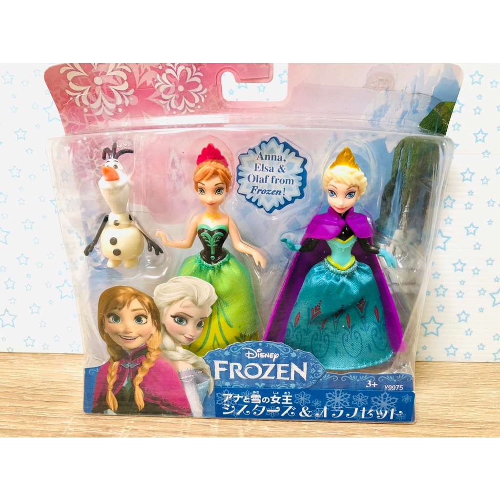 迪士尼 冰雪奇緣 Frozen 安娜 艾莎 雪寶 雪人 公主 聖誕 禮物 日本 玩具 公仔