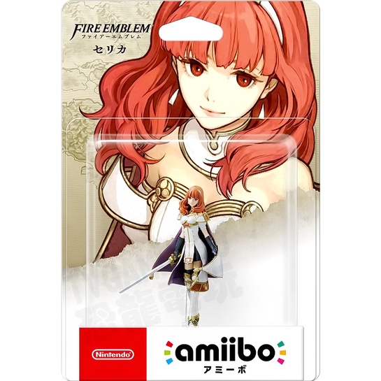 任天堂 AMIIBO NFC SWITCH NS 聖火降魔錄 賽莉卡 CELICA【台中恐龍電玩】