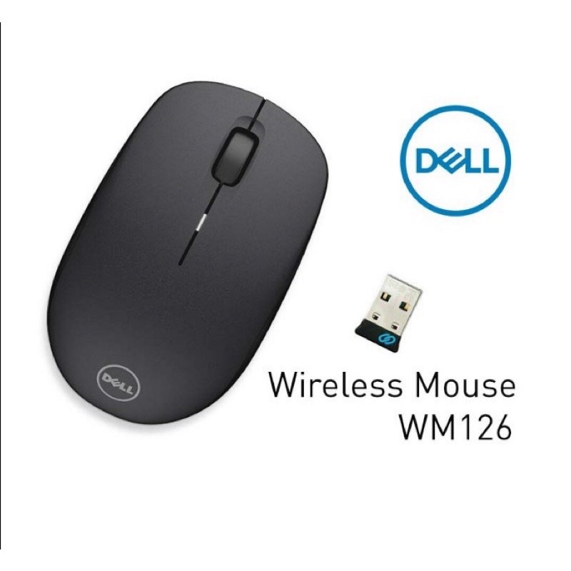戴爾 DELL WM126 2.4G 無線滑鼠 缺接收器