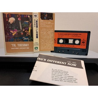 二手錄音帶 TIL TUESDAY everythings different now R216