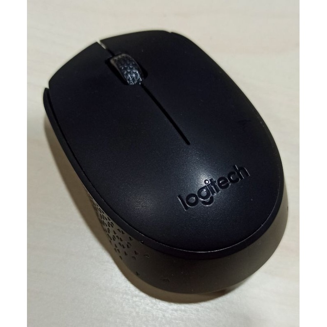 全黑 羅技 Logitech B170無線滑鼠