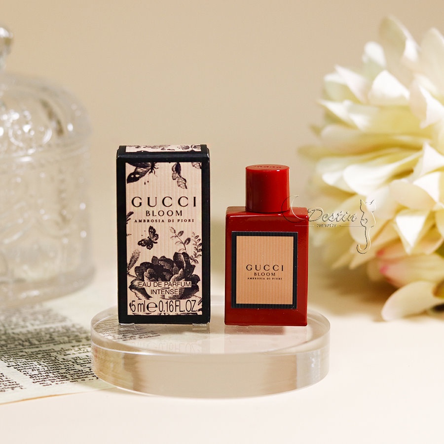 Gucci Bloom 花悅馥意 花卉盛宴 Ambrosia di Fiori 女性淡香精 5mL 沾式 小紅瓶 Q香