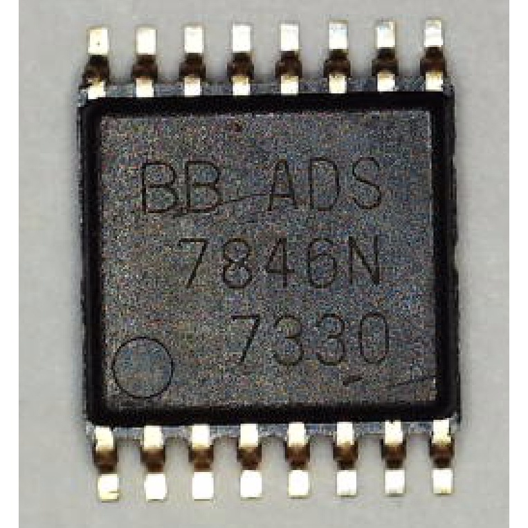ADS7846N TI 觸控螢幕控制器 四線電阻 12 b SPI Interface 16-TSSOP