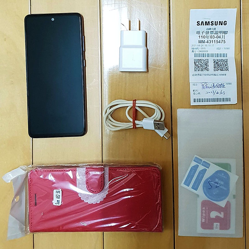 【二手保固中】SAMSUNG Galaxy A52 8G/256G 6.5吋四鏡頭5G大電量手機