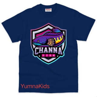 Chana Fish T 恤適合 1-10 歲兒童