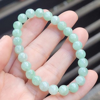 嗨，寶貝銀飾珠寶* 翡翠飾品☆保證A貨 緬甸玉A貨 細緻 鮮嫩 冰糯種～冰種蘋果綠 果綠翡翠手鍊 珠鍊 手串