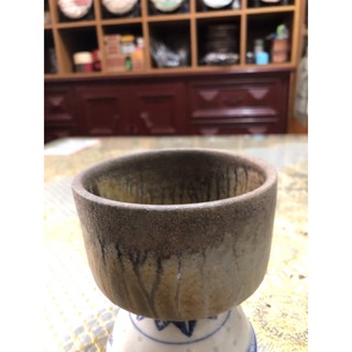 臺灣陶藝師（陳建智大師）創作 高檔柴燒大茶碗