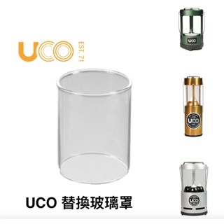 【綠樹蛙戶外】 美國UCO 伸縮蠟燭營燈UCO原廠替換玻璃大玻璃/玻璃/迷你營燈替換玻璃/ 玻璃管