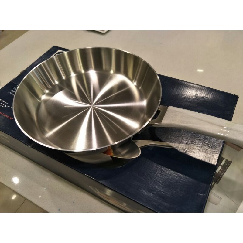 伊萊克斯/平底鍋/直徑28公分/不鏽鋼鍋