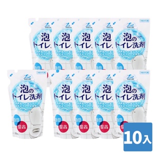 【WashLab】日本泡沫式廁所清潔劑補充包350ml十入組