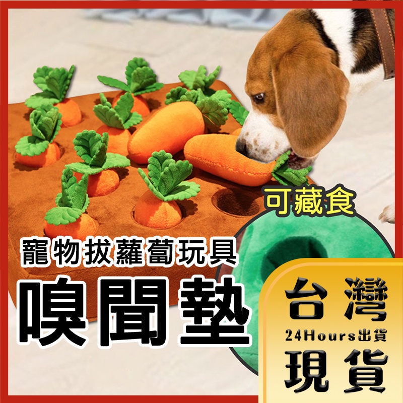 【台灣24H快速出貨】爆紅熱銷 拔蘿蔔寵物玩具/嗅聞益智玩具/尋寶毯/嗅聞墊 嗅聞玩具 狗狗玩具