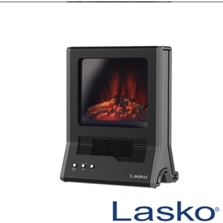 【美國Lasko】StarHeat火焰星 3D仿真動態火焰濾網式壁爐陶瓷電暖器 CA20100TW二手自取