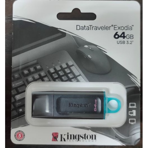 ☆Vela 3C☆Kingston 金士頓 DTX  64G USB 3.2 Gen1 隨身碟 色彩 鑰匙圈 保固 公司