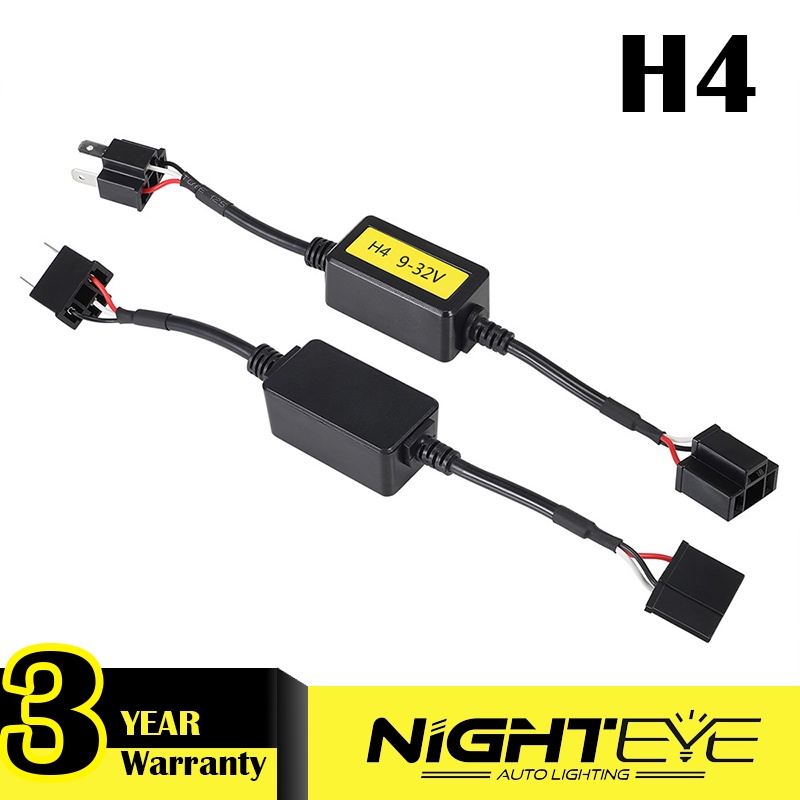 Novsight 汽車解碼器 H4/9003 汽車卡車摩托車汽車 LED 大燈即插即用解碼器