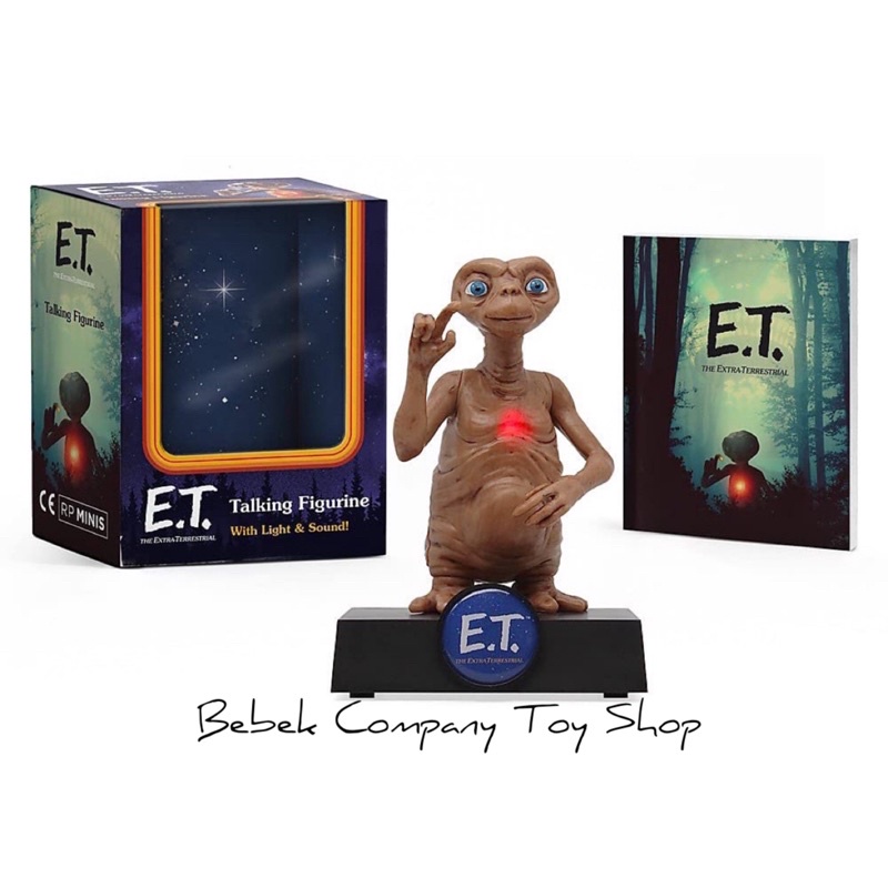 現貨在台🇺🇸 發亮 美國 ET E.T. extra terrestrial talking 外星人 玩具 聲光 公仔