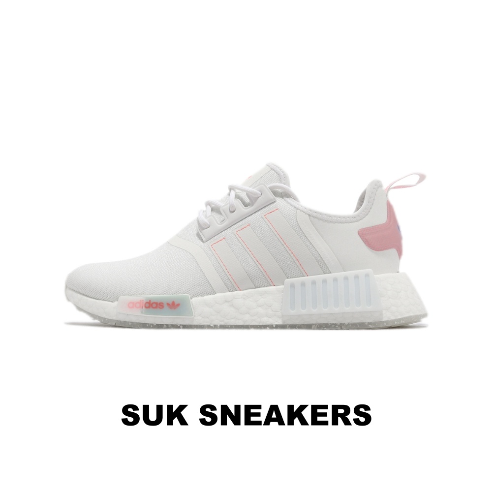 代購♦️2211 Adidas Originals NMD R1 白色 白粉 珠光 粉紅 GW5679