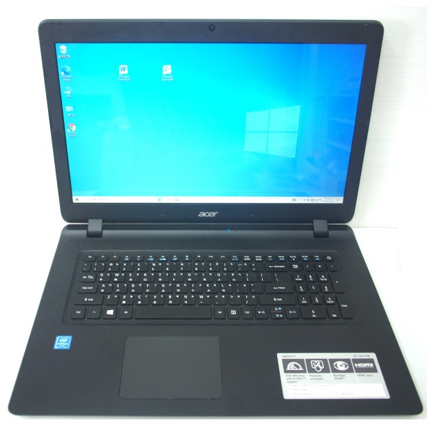 [崴勝3C] 二手 Acer ES1-732 N4200 6G SSD 120G+1TB 17" 文書機 上網機