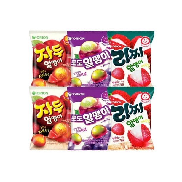 韓國 ORION 好麗友 軟糖（5入/袋）