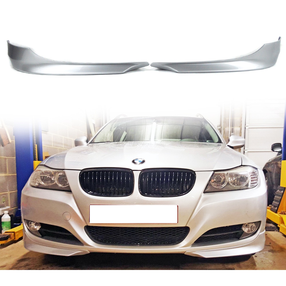 ❤️台灣製造❤️ BMW 3系列 E90後期 前定風翼 素材 烤漆 2009-2011