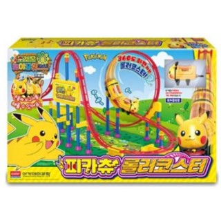 韓國境內版🇰🇷皮卡丘 精靈 寶可夢 雲霄飛車 360度 過山車 遊樂園 電動車