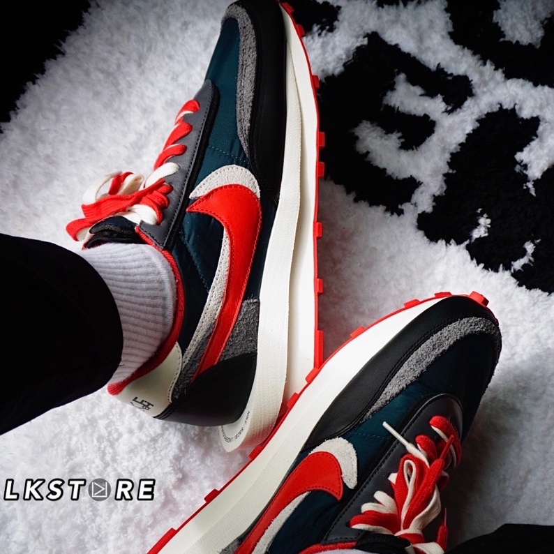 {LKSTORE} Nike LDwaffle x Sacai x Undercover 黑紅 DJ4877-300